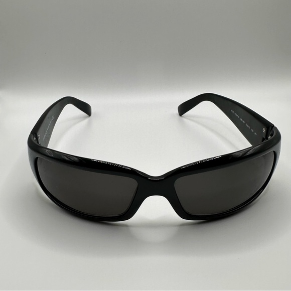 Versace 4044-B Sunglasses Black Silver Coin Medusa Swarovski - Picture 8 of 11